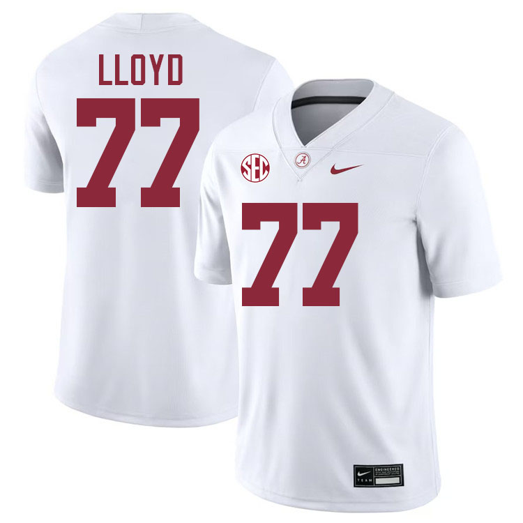 Jackson Lloyd Alabama Jersey,University Of Alabama Crimson Tide Football Jersey,Uniforms-White